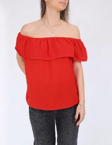 Bluza Vero Moda, rosu