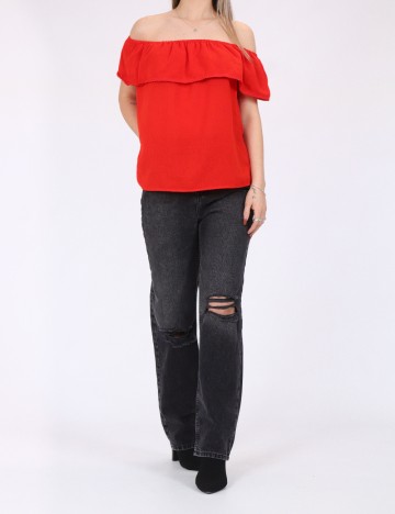 Bluza Vero Moda, rosu