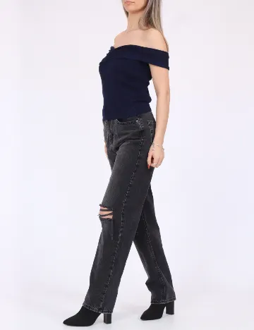 Top Vero Moda, bleumarin