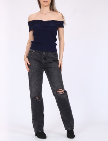 Top Vero Moda, bleumarin