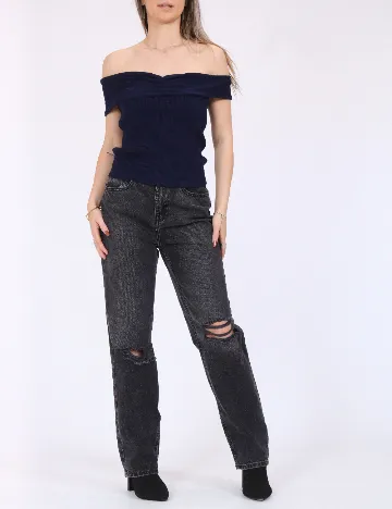 Top Vero Moda, bleumarin