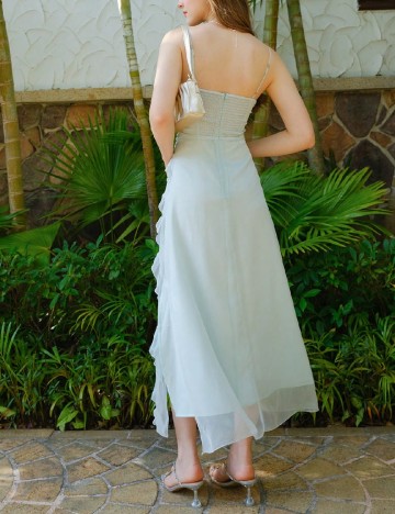 Rochie lunga SHEIN, verde