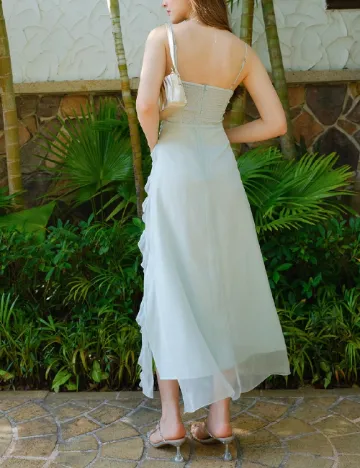 Rochie lunga SHEIN, verde