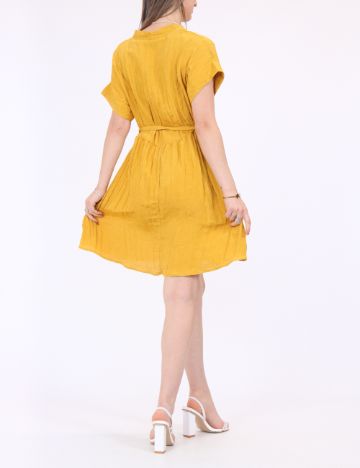 Rochie scurta Vero Moda, galben