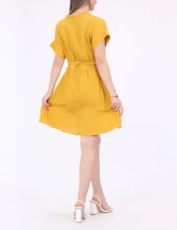 Rochie scurta Vero Moda, galben