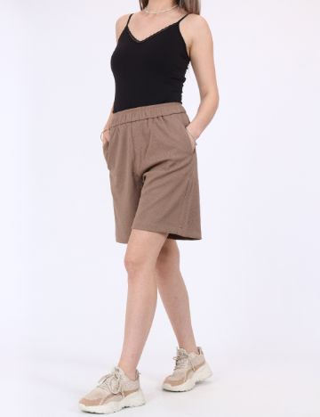 Pantaloni scurti SHEIN, maro