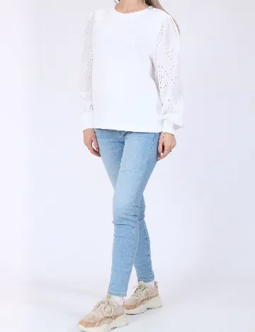 Bluza Vero Moda, alb