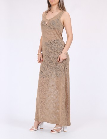 Rochie lunga Vero Moda, maro
