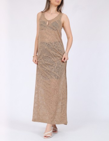 Rochie lunga Vero Moda, maro