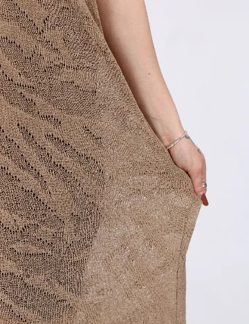 Rochie lunga Vero Moda, maro