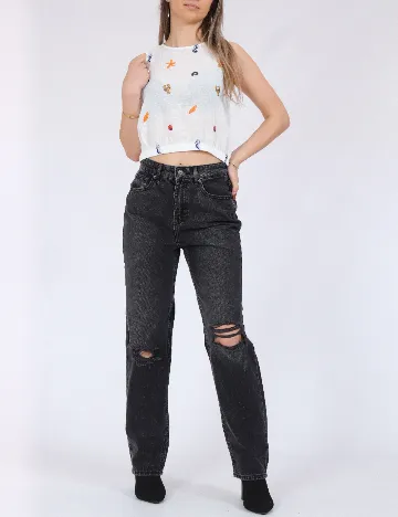 Top Vero Moda, alb