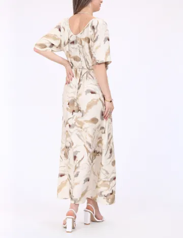 Rochie lunga Vero Moda, crem