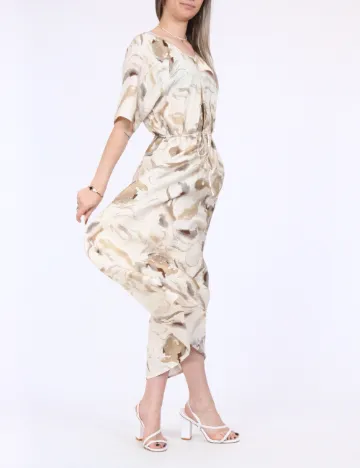 Rochie lunga Vero Moda, crem
