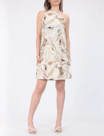 Rochie scurta Vero Moda, crem