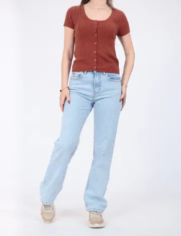 Bluza Vero Moda, caramiziu