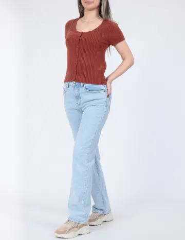 Bluza Vero Moda, caramiziu