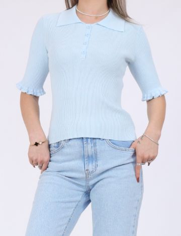 Bluza Vero Moda, bleu