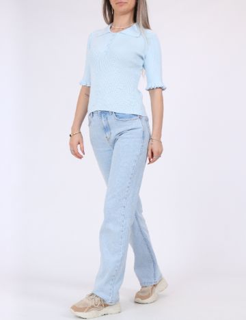 Bluza Vero Moda, bleu