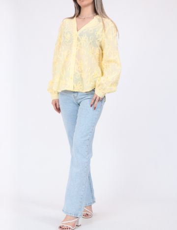 Bluza Vero Moda, galben