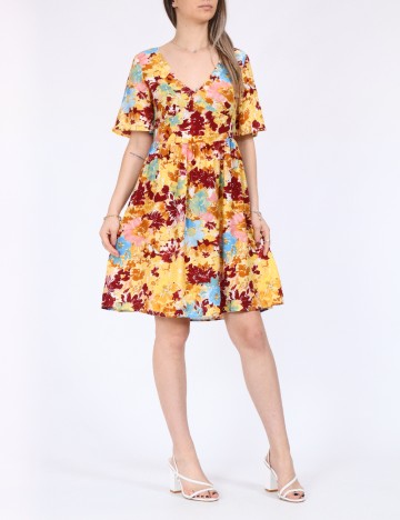 Rochie scurta Vero Moda, mix culori