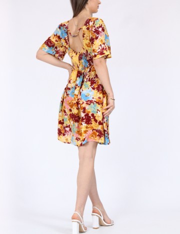 Rochie scurta Vero Moda, mix culori