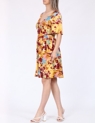 Rochie scurta Vero Moda, mix culori
