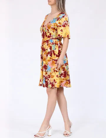 Rochie scurta Vero Moda, mix culori