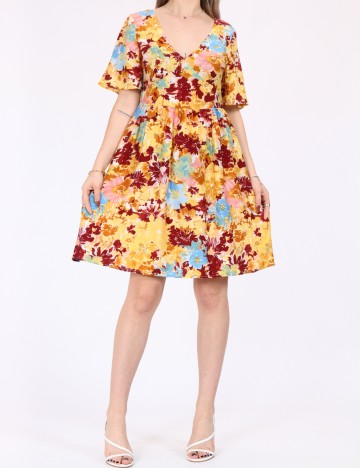 Rochie scurta Vero Moda, mix culori