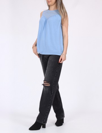 Bluza Vero Moda, bleu