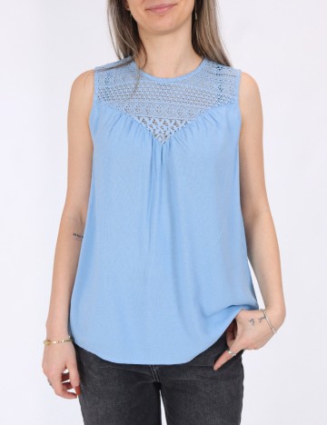 Bluza Vero Moda, bleu