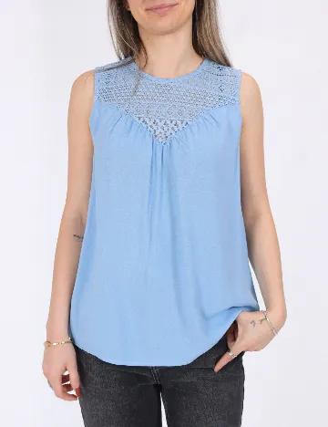 Bluza Vero Moda, bleu