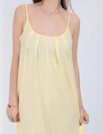 Rochie lunga Vero Moda, galben