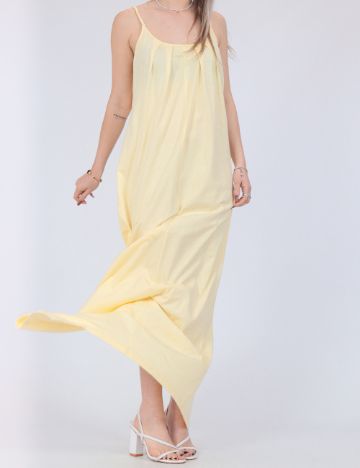 Rochie lunga Vero Moda, galben