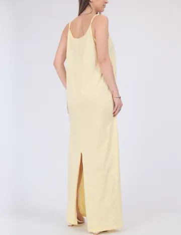 Rochie lunga Vero Moda, galben
