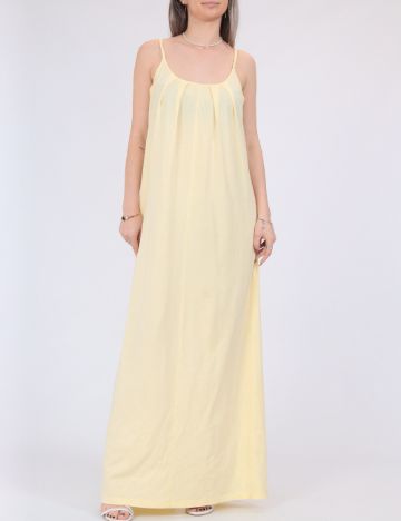 Rochie lunga Vero Moda, galben