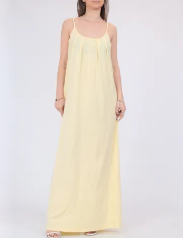 Rochie lunga Vero Moda, galben