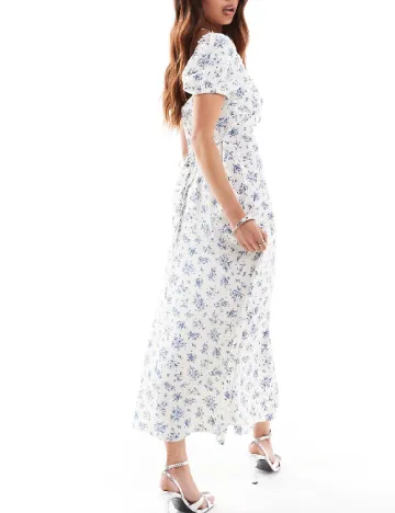 Rochie medie New look, crem