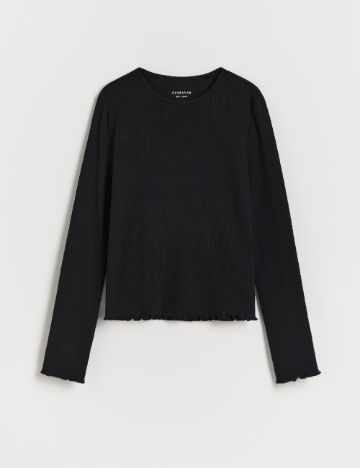 Bluza Reserved, negru
