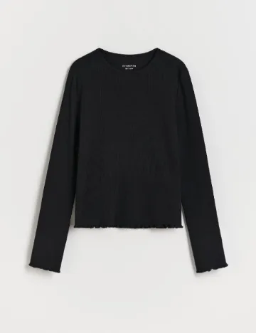 Bluza Reserved, negru