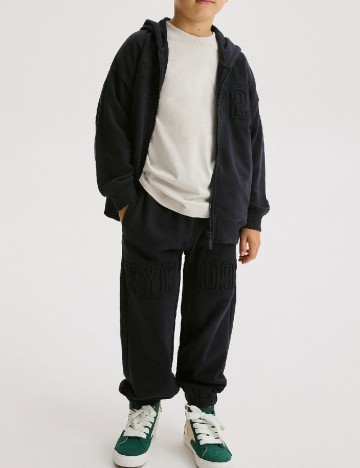 Pantaloni Reserved, bleumarin inchis