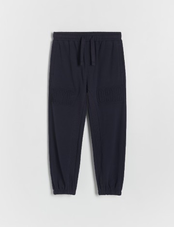 Pantaloni Reserved, bleumarin inchis