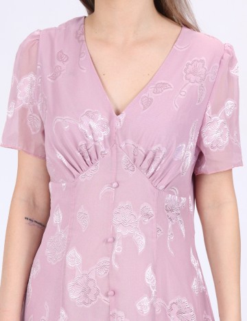Rochie medie SHEIN, roz