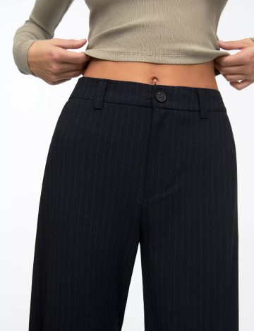 Pantaloni Pull&Bear, albastru