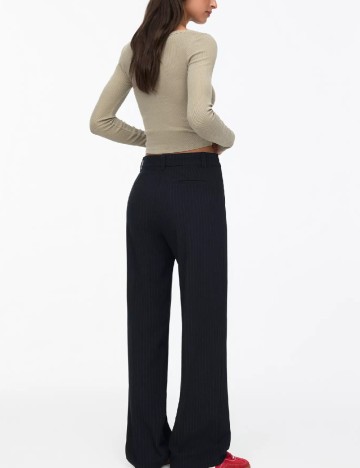 Pantaloni Pull&Bear, albastru
