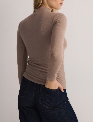 Bluza Reserved, maro deschis