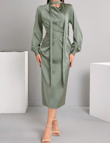 Rochie medie SHEIN, verde