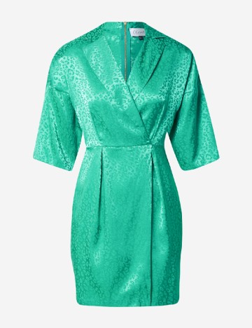 Rochie scurta Closet London, verde