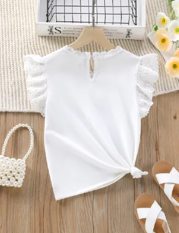 Bluza Shein Kids, alb