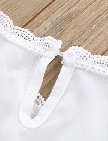 Bluza Shein Kids, alb