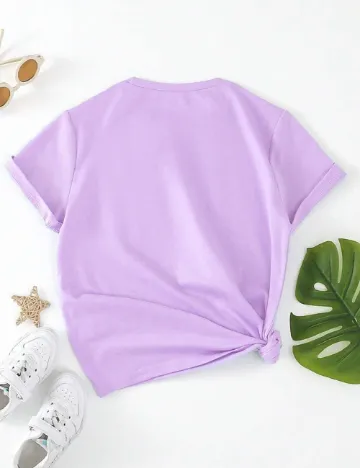 Tricou Shein Kids, lila